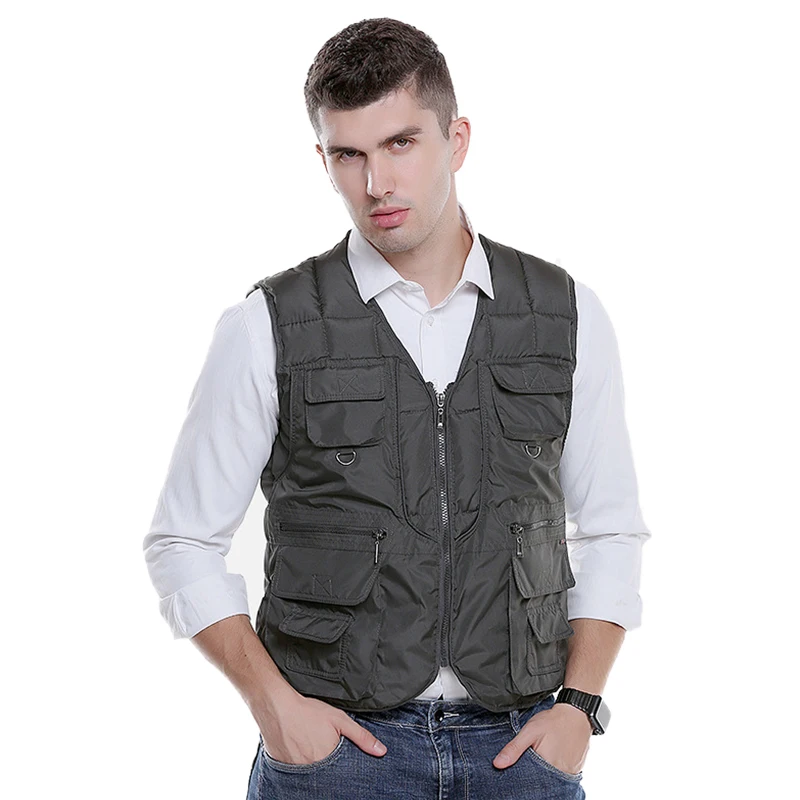 Мужской жилет из хлопкового волокна PARATAGO с инфракрасным подогревом и