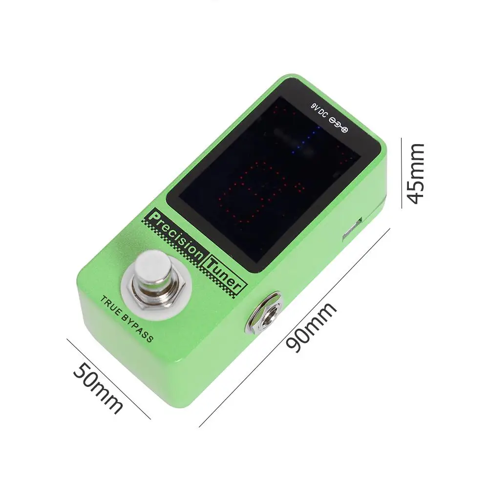 

High Precision Guitar Chromatic Tuner Effect Pedal True Bypass Guitar Parts