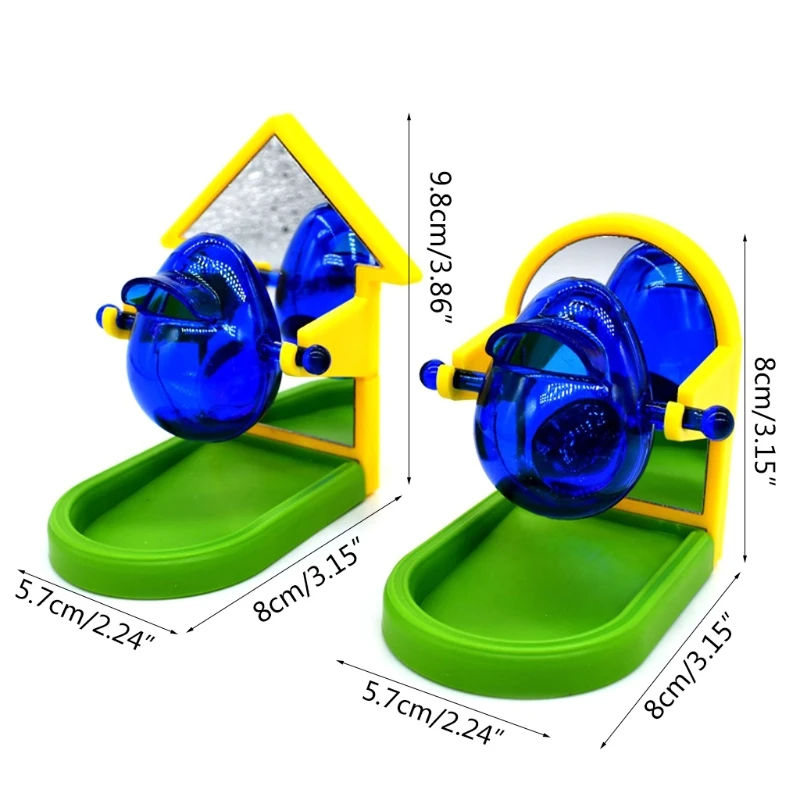 

Pet Bird Food Feeder Parrot Feeding Eating Foraging Ball Feeding Chew Funny Toy