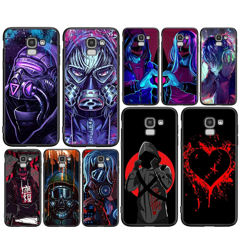 

Face mask style future For Samsung J8 J7 Duo J730 J6 J5 J530 J4 J3 J330 J2 Core Star Prime 2018 EU Plus Soft TPU Phone Case