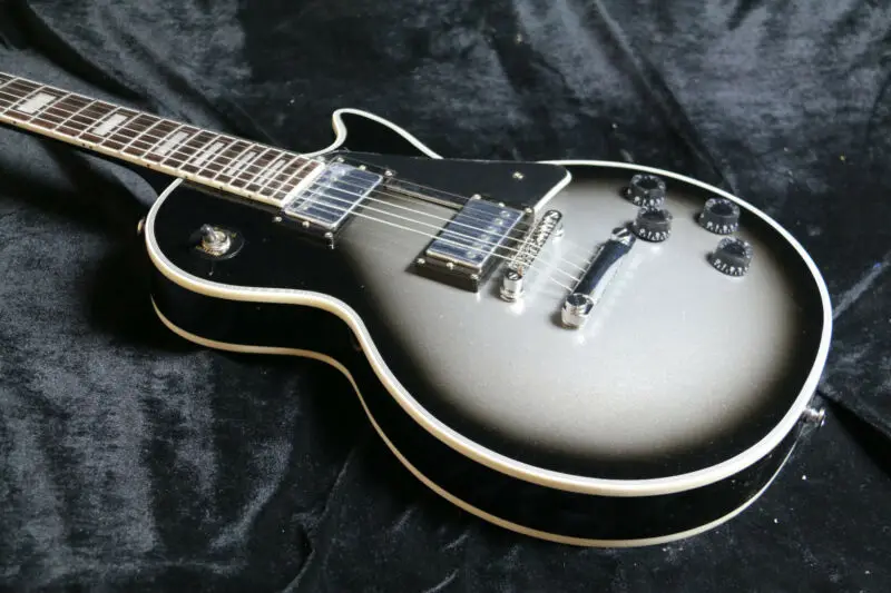 

Guitar factory handmade Top Quality 6 Strings Customzied Lp Electric guitar Sliver Burst Color