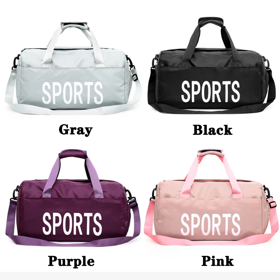 

Women Men Sport Gym Bag Yoga Bag Dry Wet Separation Waterproof Bags Training Fitness Travel Bags Shoulder Handbags Sac De Duffel