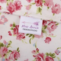 premier custom garment sewing labels great for small business or craft hobby choice of motifs fold tag md1090