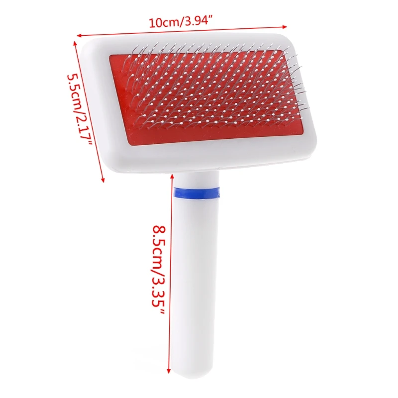 

Pet Dog Cat Puppy Hair Shedding Grooming Trimmer Fur Comb Brush Slicker Tool