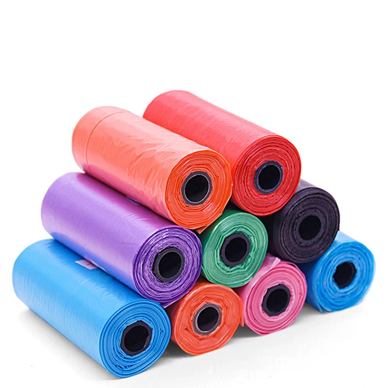

Pet Dog Poop Bags Dispenser Collector Scoop Holder Puppy Cat Pooper Scooper Bag Small Rolls Outdoor Clean Pets Supplies