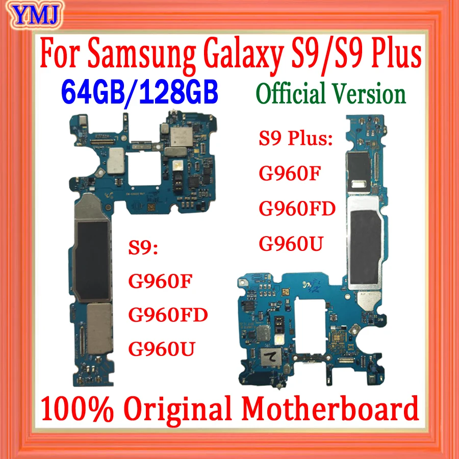 Оригинальная разблокированная материнская плата для Samsung S9 Plus G965F G965FD G965U