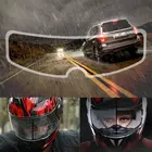 2022 Новый Универсальный мотоциклетный шлем прозрачная непромокаемая пленка защита от дождя экран-накладка для шлемов K3 K4 AX8 LS2 HJC MT