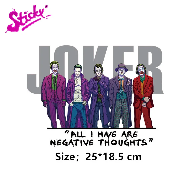 Лидер продаж клейкая аниме наклейка на автомобиль Джокера декоративная мотоцикл