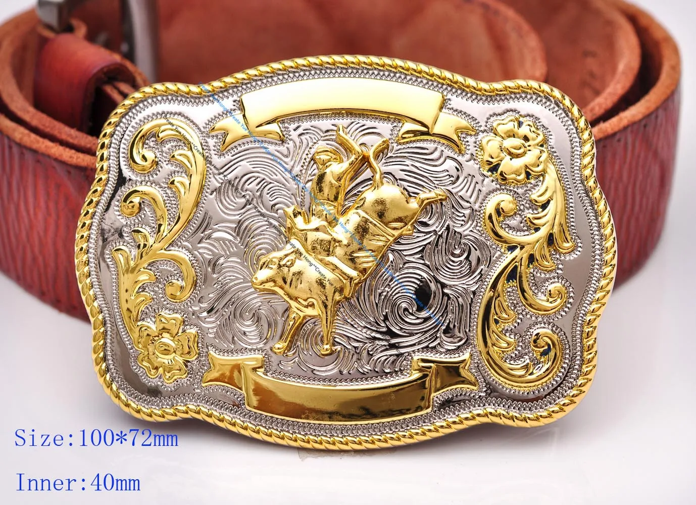 Мужской ремень с пряжкой из блестящей кожи длина 40 мм 100*72 | Украшения и аксессуары