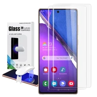 full cover for samsung galaxy note 20 screen protector uv glue film tempered glass for samsung note 20 ultra camera lens glass