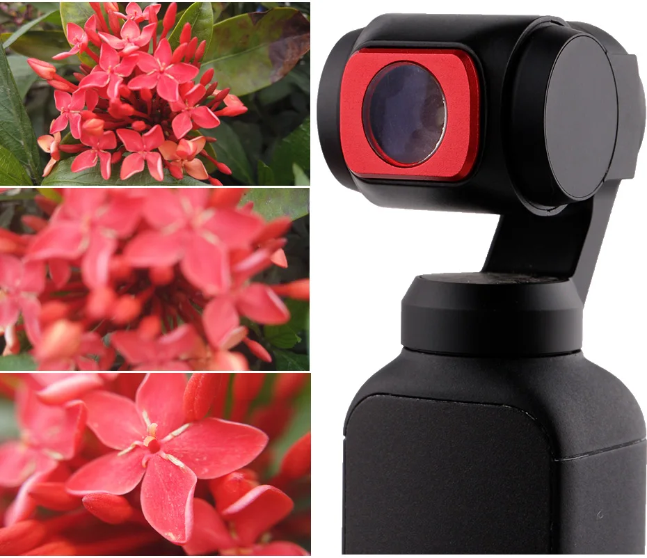 Для DJI OSMO POCKET ND4+ ND8+ ND16+ ND32 фильтры для OSMO POCKET фильтры нейтральной плотности комплект аксессуары для Кардана набор