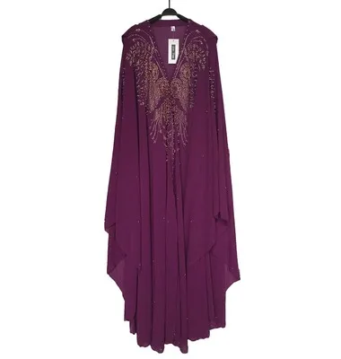 Muslim african dresses for women africa beautiful print dress styles clothes ladies clothing 2021 new outfit wear lady party