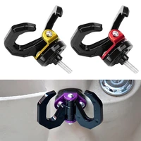 aluminium alloy double hook motorcycle hanger luggage helmet mounted holder bracket for electric bicycle scooter moped