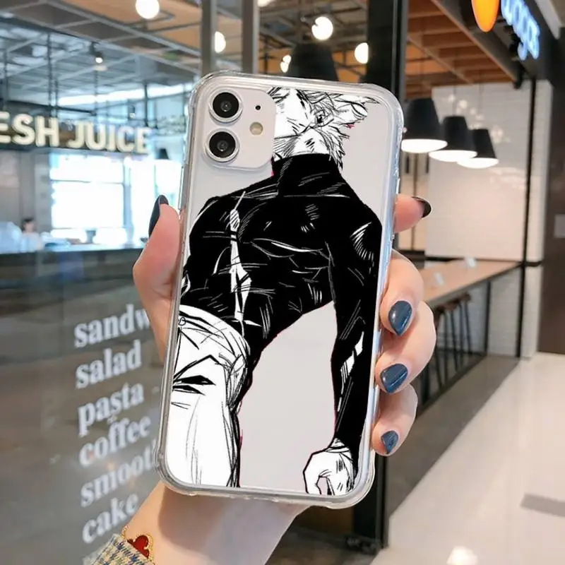 

One Punch Phone Case Transparent for iPhone 11 12 mini pro XS MAX 8 7 6 6S Plus X 5S SE 2020 XR