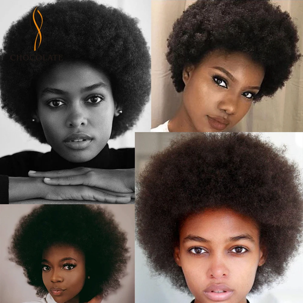 Короткие кудрявые парики из человеческих волос Remy бразильские волосы дешевые