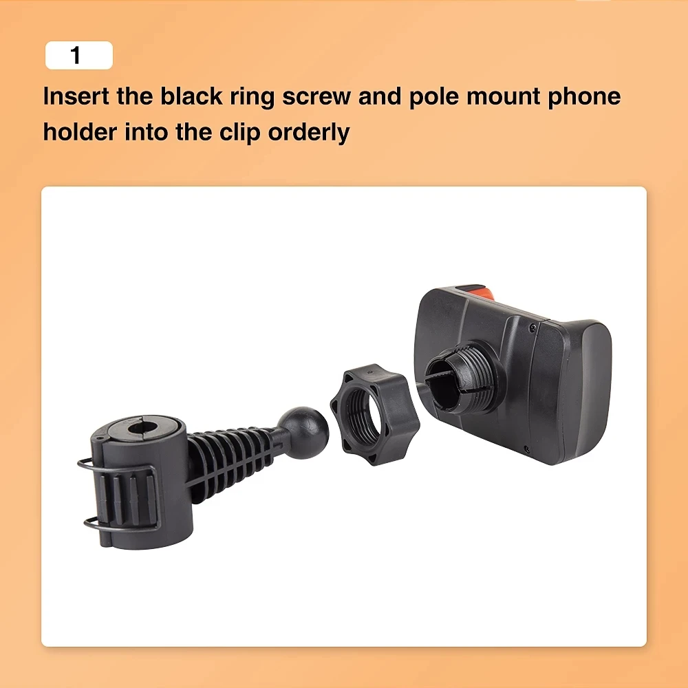 DRECURN Phone Clip Adjustable Clamp Bracket Tripod Stand Extended Fit 3.5-5.7inch Mobile For | Электроника