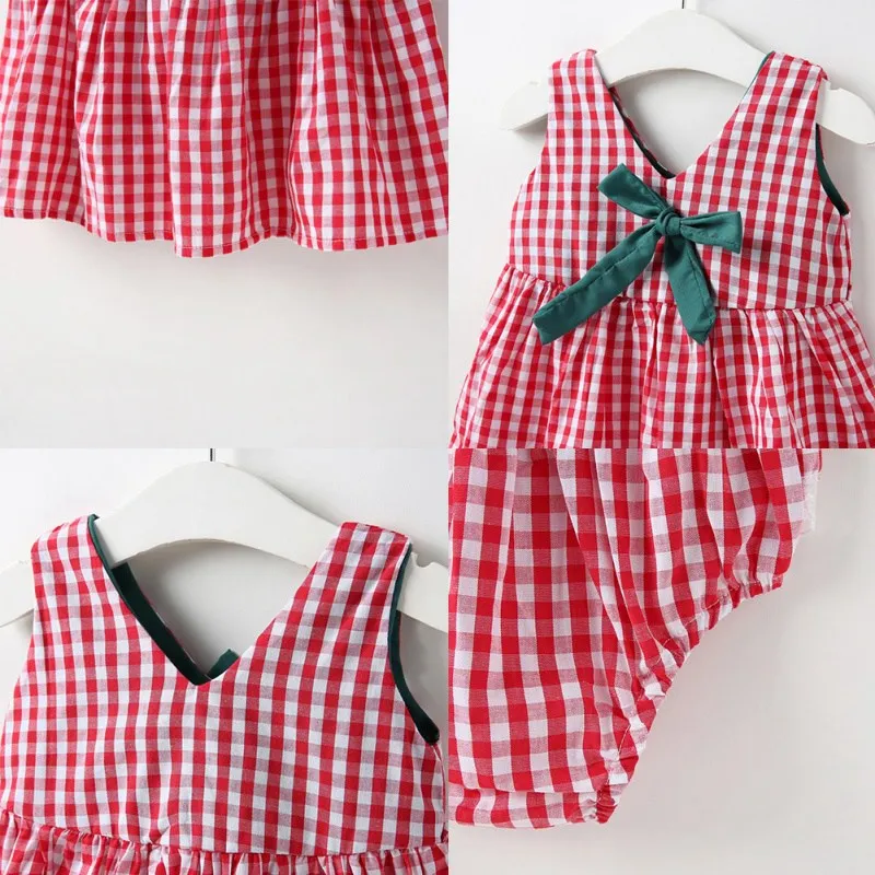 2 шт. летняя клетчатая юбка и брюки для девочек | Мать ребенок