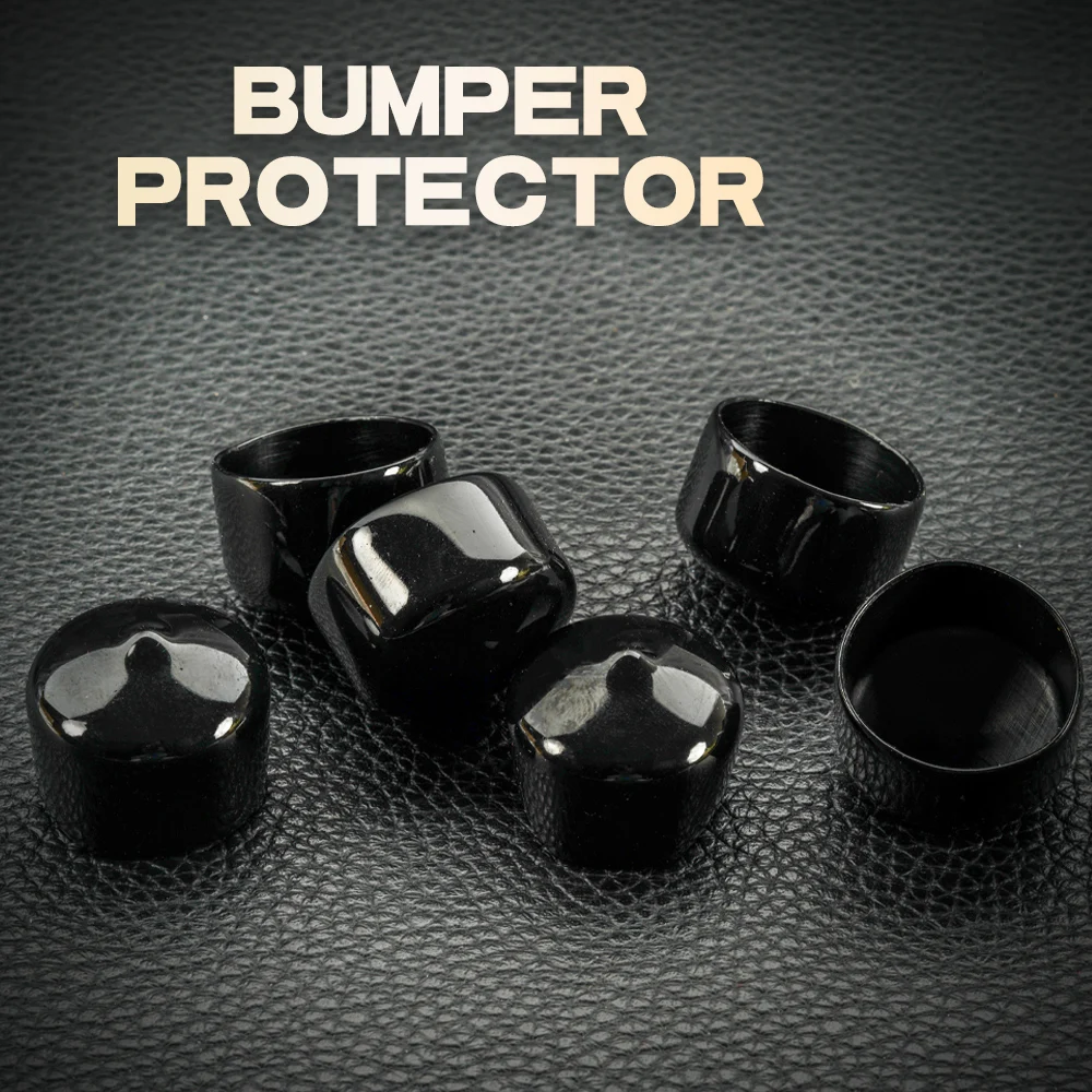 

Billiard Bumper Protector Fit Snooker Cue Pool Cue 18*27mm Extension Rubber Bumper Professional Butt Connected CueAccessories