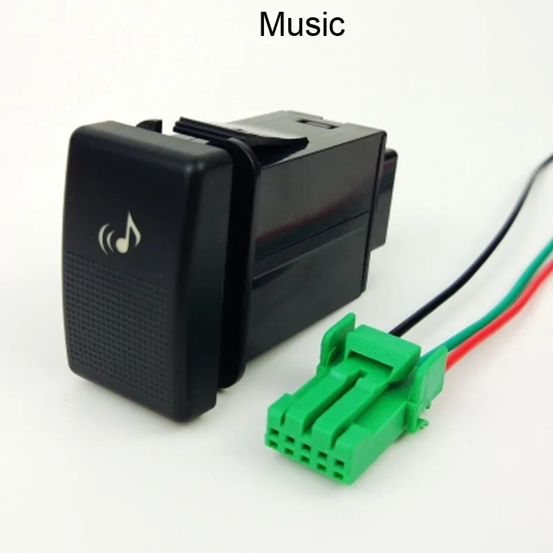 Нагревательное зеркало заднего вида на руль музыка громкость электронный