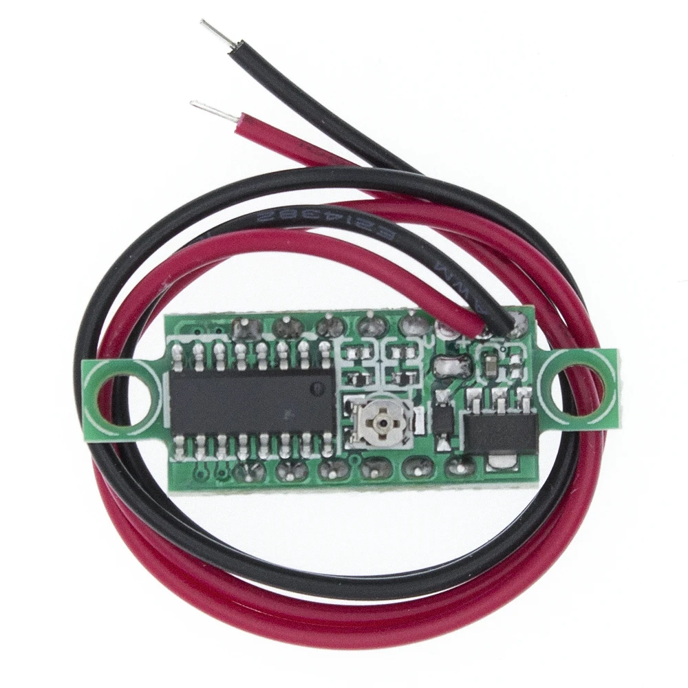 0 28 дюймов 2 5 V-40V Мини цифровой вольтметр Напряжение метр тестер