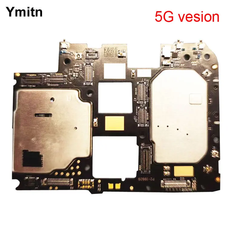 

Разблокированная материнская плата Ymitn для мобильного телефона материнская плата с микросхемами гибкий кабель для Xiaomi Redmi k30 5G Vesion