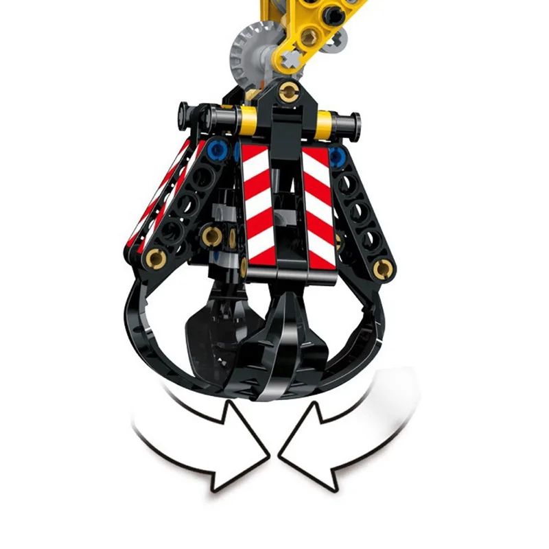 

Technical Building Blocks Excavator Model Vehicle City Construction Engineering Bricks figures Educational Toys For Kids Gift