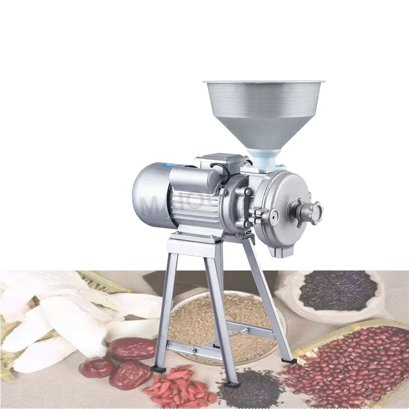 

Peanut butter machine wet Refiner Commercial Grain beans grinder for tofu,Tahini, chili sauce,corn flour, etc. 220V 1.5kw