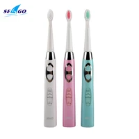 intelligent sonic electric toothbrush tooth brush inductive charging washable more effective cleaning seago sg 917 100v 240v