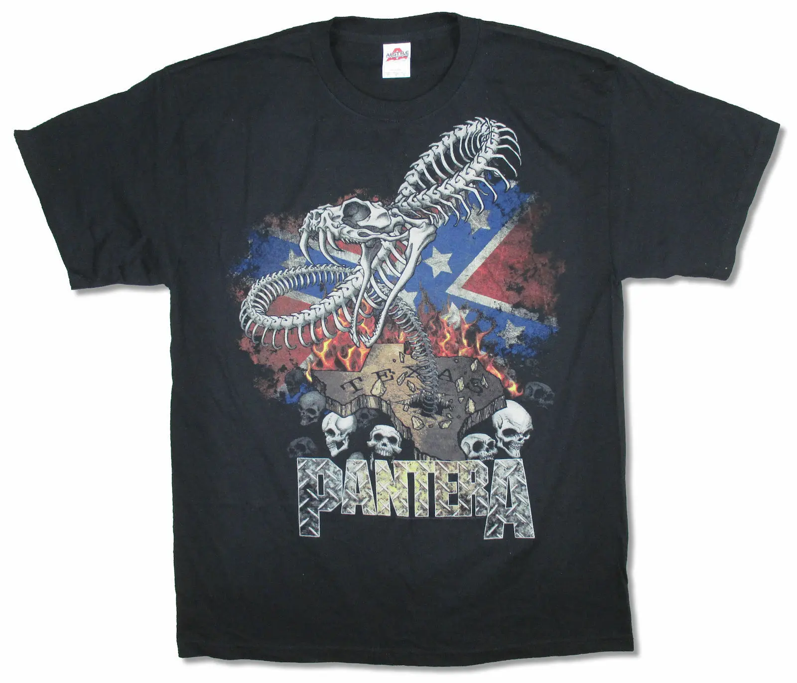 Pantera Kicking Up Dust Texas черная футболка новая официальная группа Merch| |