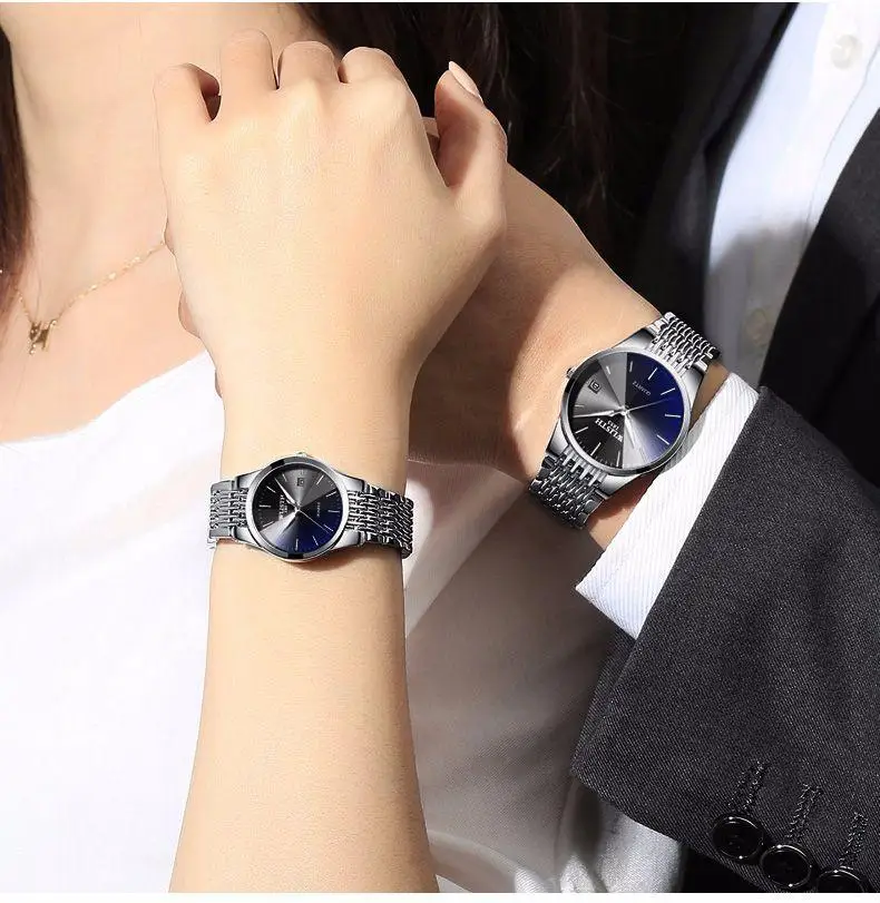 

WLISTH Топ бренд Роскошные мужские часы водонепроницаемые часы Бизнес Мужские кварцевые часы ультра-тонкие мужские наручные часы