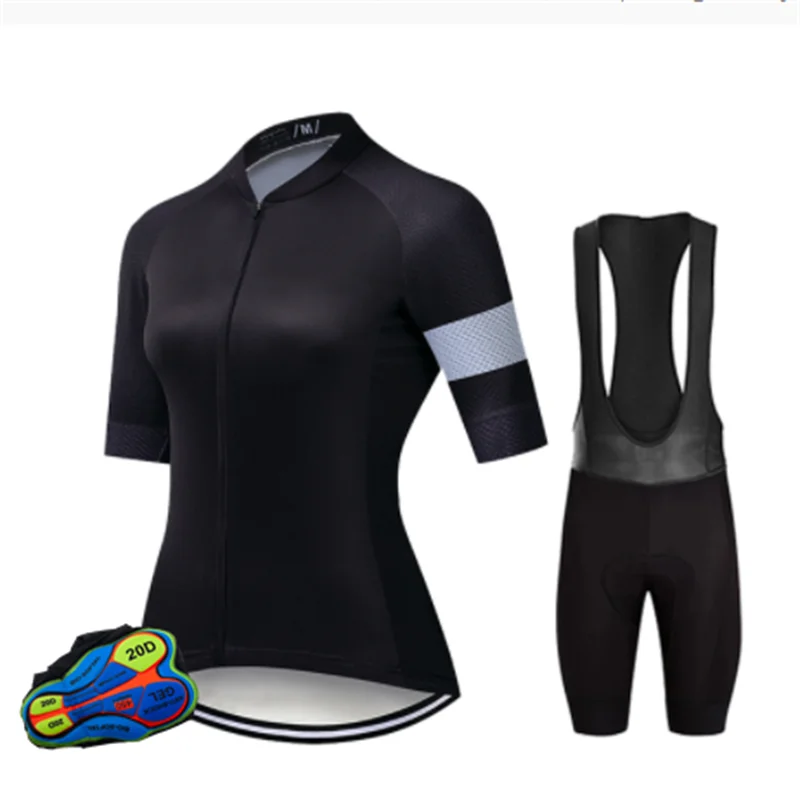 

Wholesale breathable custom UV protection printed summer quick dry bicycle jersey bib shorts cycling suit