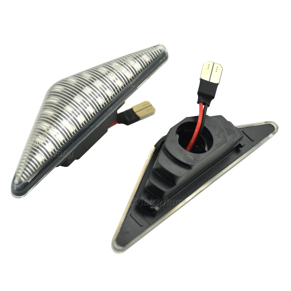 

2pcs Led Dynamic Side Marker Turn Signal Light For Ford Mondeo 2000-2006 Focus MK1 1998-2004 Sequential Blinker Light