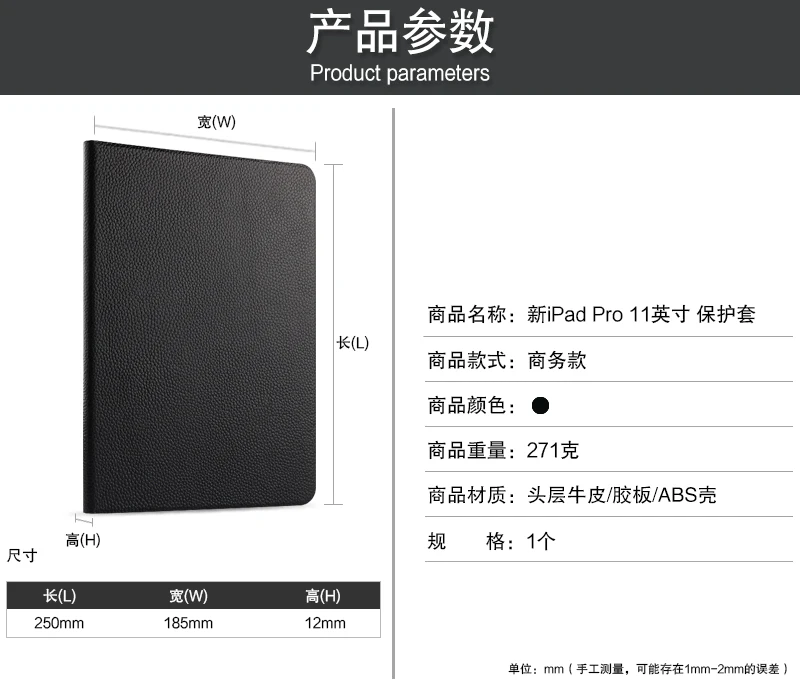 Чехол из воловьей кожи для iPad Pro 11 защитный чехол из натуральной кожи чехол для iPad Pro11 iPad 11 дюймов A80 A1934 a79