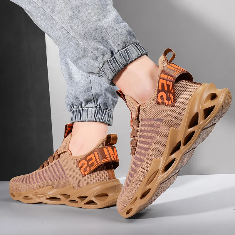 

Мужские кроссовки, легкая спортивная обувь для бега, на толстой подошве