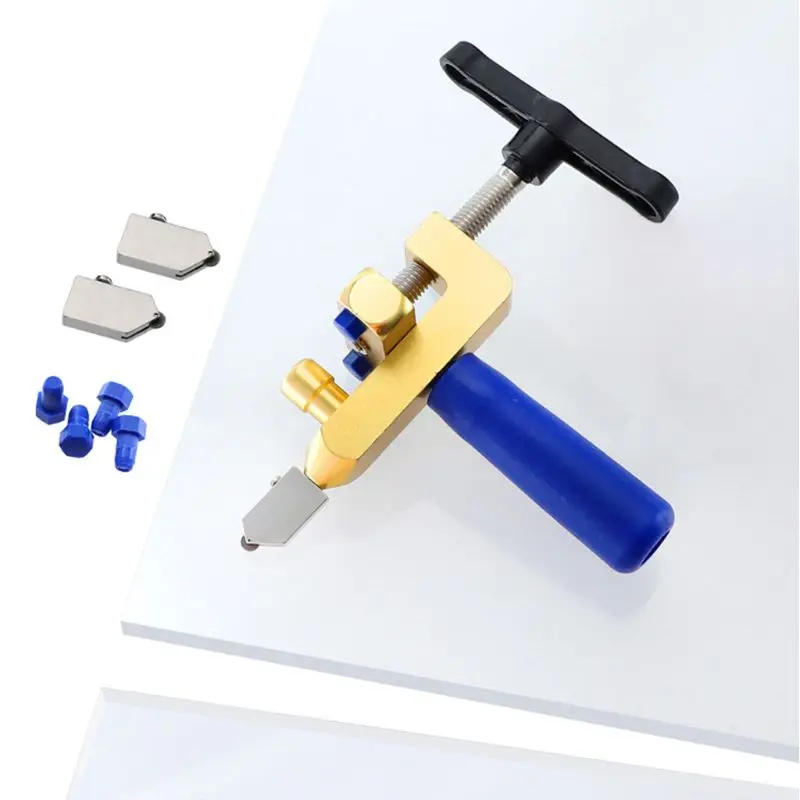 

Manual One-piece Tile Cutter for Cutting Ceramic Tiles Glass Tile Opener Portable Multifunctional Construction Tool A69D