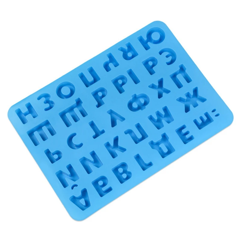 Русский алфавит формы шоколада уникальная форма для самостоятельного