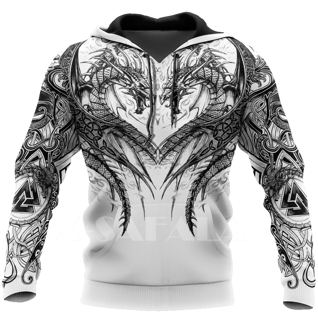 

Amazing Fire Dragon Tattoo Art 3D Print Spring Autumn Hoodie Man Women Harajuku Outwear Zipper Pullover Sweatshirt Casual-4
