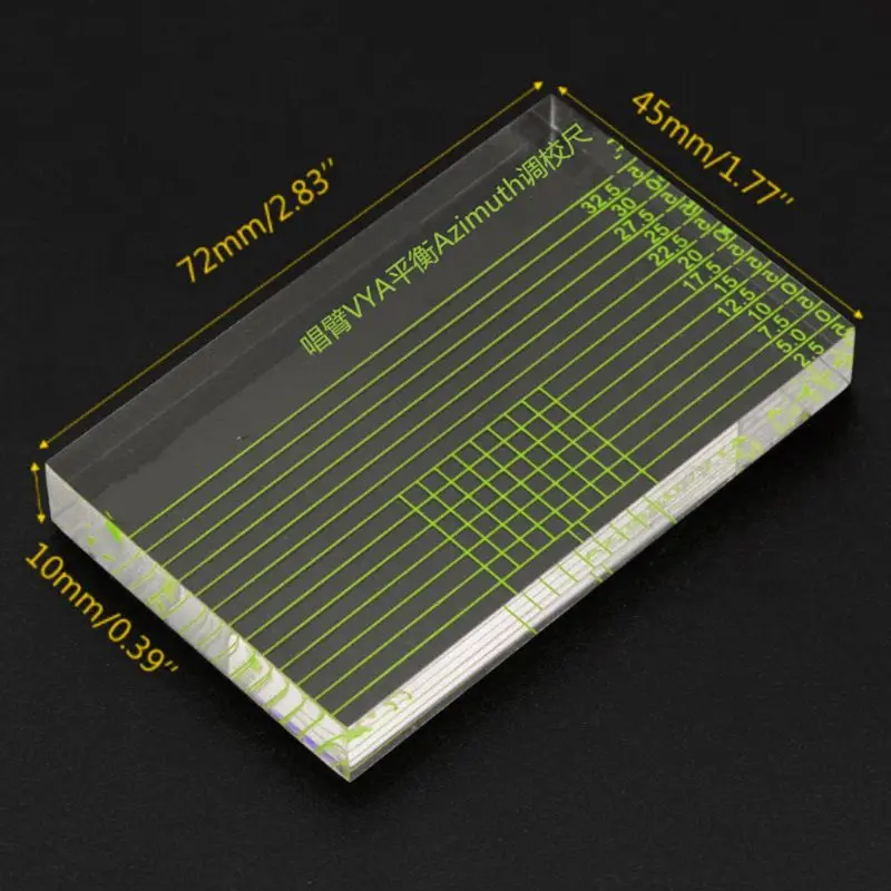 Проигрыватель виниловых пластинок 68UB LP измерительный фонометр тонарм Azimuth