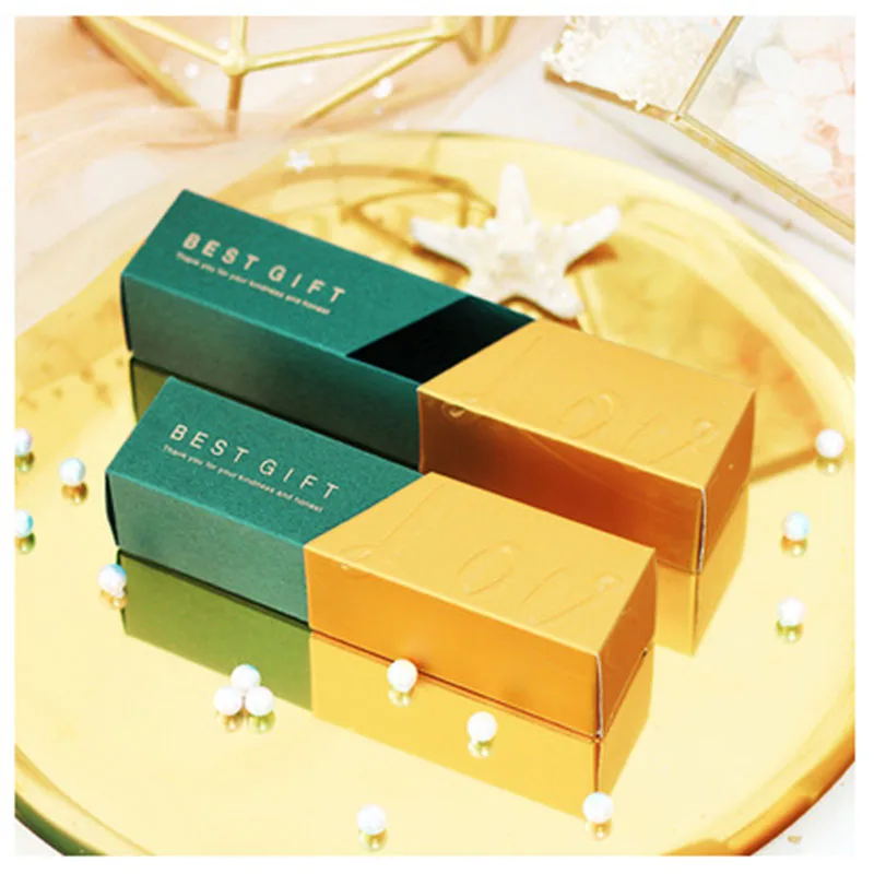 Новая креативная коробка конфет в форме помады Подарочная для свадебных