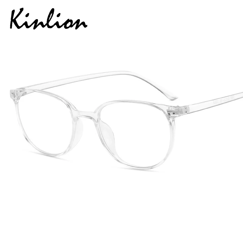 Kinlion, Ретро стиль, круглые очки, оправа для женщин, близорукость, прозрачные очки, оправа, оптическая, для студентов, по рецепту, мужские очки, оправа