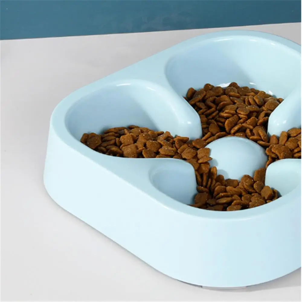 

Anti Choke Dog Bowls Puppy Slow Down Eating Feeder Dish Cat Feeding Food Bowls Prevent Obesity Pet Accessories