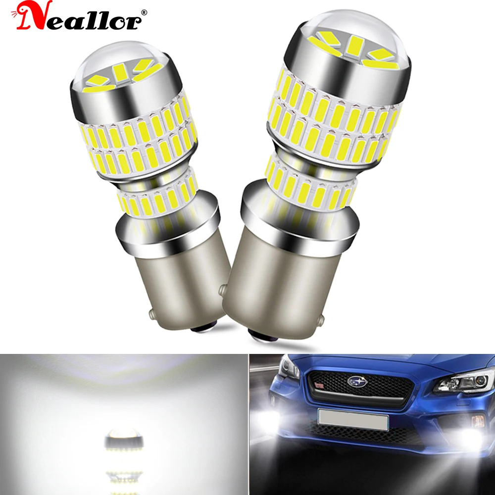 

2PCS 1156 BA15S P21W 7506 LED T20 7440 W21W P21/5W 1157 BAY15D 7508 T25 3157 Bulbs 3014smd CanBus lamp For Turn Signal Light 12V