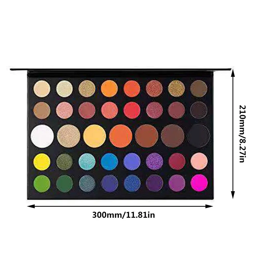 

39 Colors James Charles Nude Shimmer Eyeshadow Palette Nautral Waterproof Glitter Pigment Eye Shadow Cosmetic Makeup Pallete