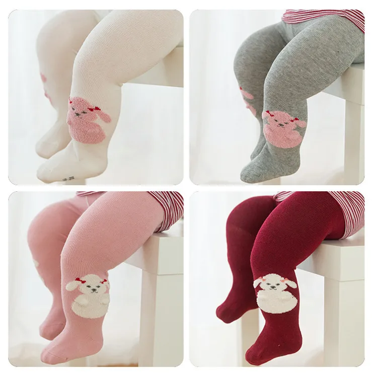 Детские трикотажные хлопковые колготки для девочек | Мать и ребенок