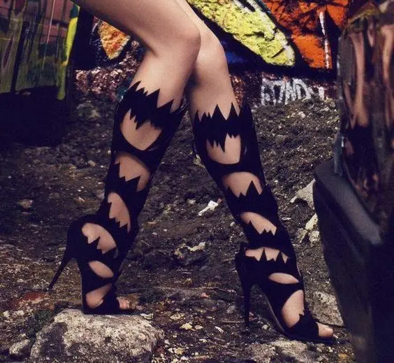 

Solid new cut out tassel sexy high top boots fashion boots