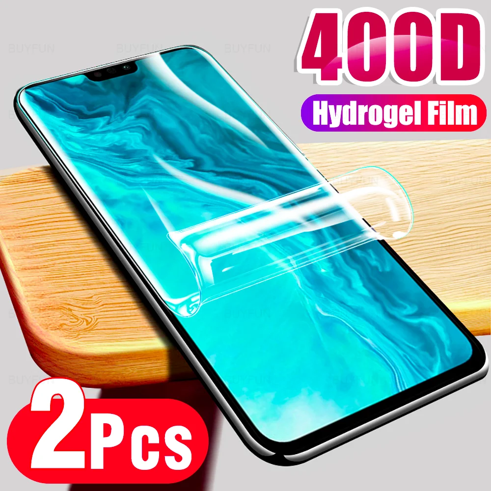 

Мягкая Гидрогелевая пленка для Huawei honor 9x lite, Защитная пленка для экрана, для honor 9x lite JSN-L21, защитное стекло, не стекло, 2 шт.