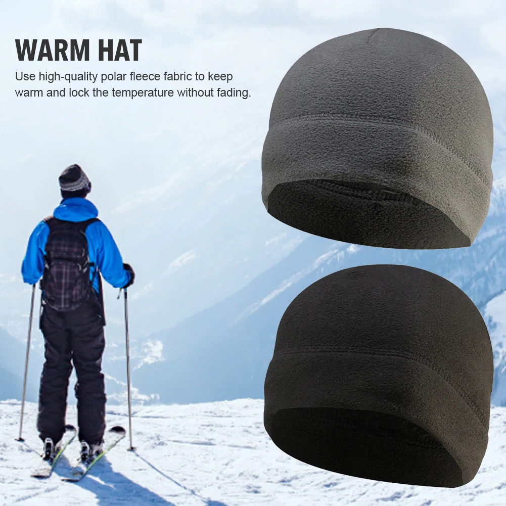 

Winter Warm Hat Windproof Men Women Elastic Fleece Cap For Outdoor Sports Riding Cycling Keep Warmer Beanie Hats