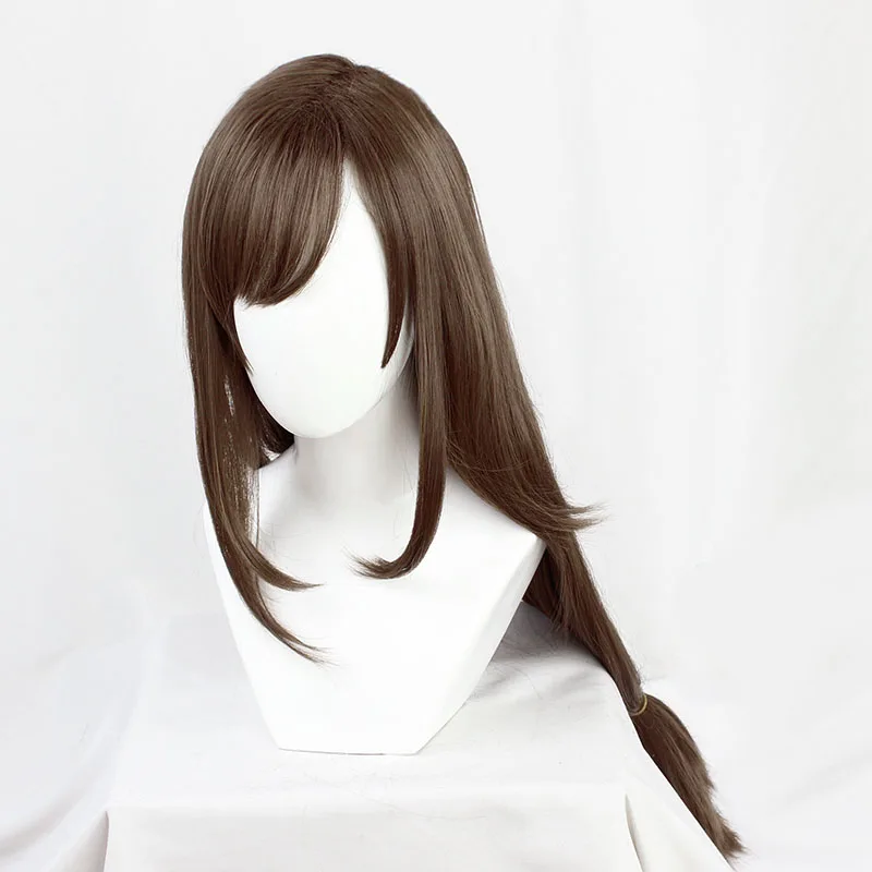 FF7 Final Fantasy Tifa Lockhart Косплэй длинный прямой термостойкий синтетический парик для