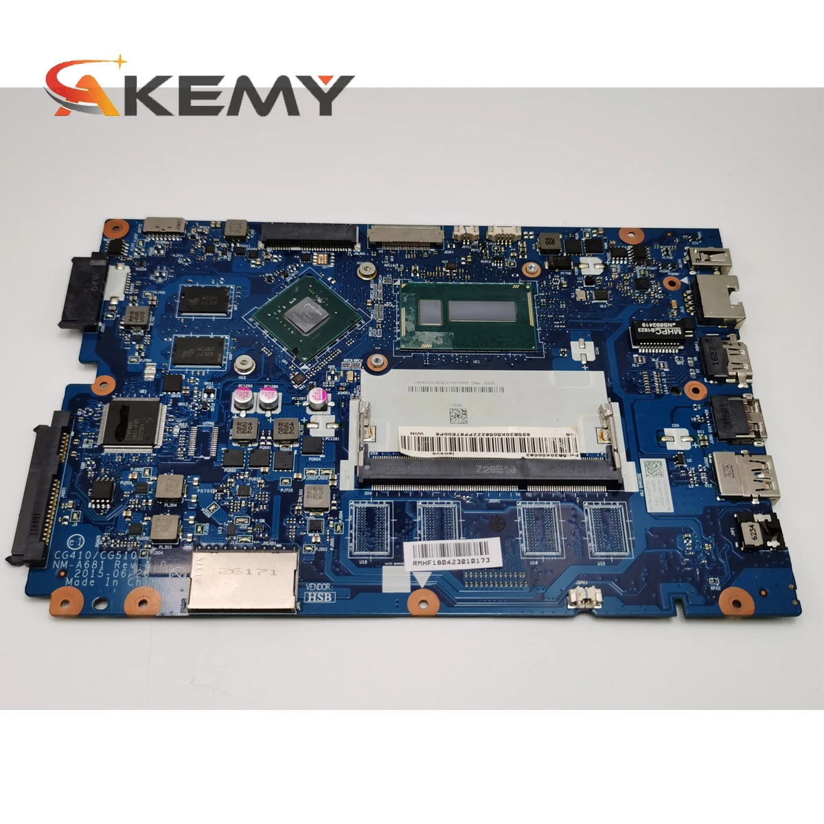 CG410/CG510 NM A681 подходит для For Lenovo B50 50 100 14IBD Материнская плата ноутбука cpu i3 5005U GT920M DDR3
