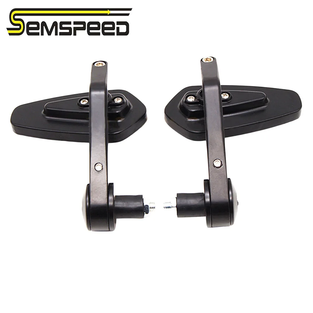 7/8&quot 22mm Handle Bar End Rear Mirrors Motorcycle Accessories Motorbike Rearview Mirror Side View Moto Cafe Racer | Автомобили и